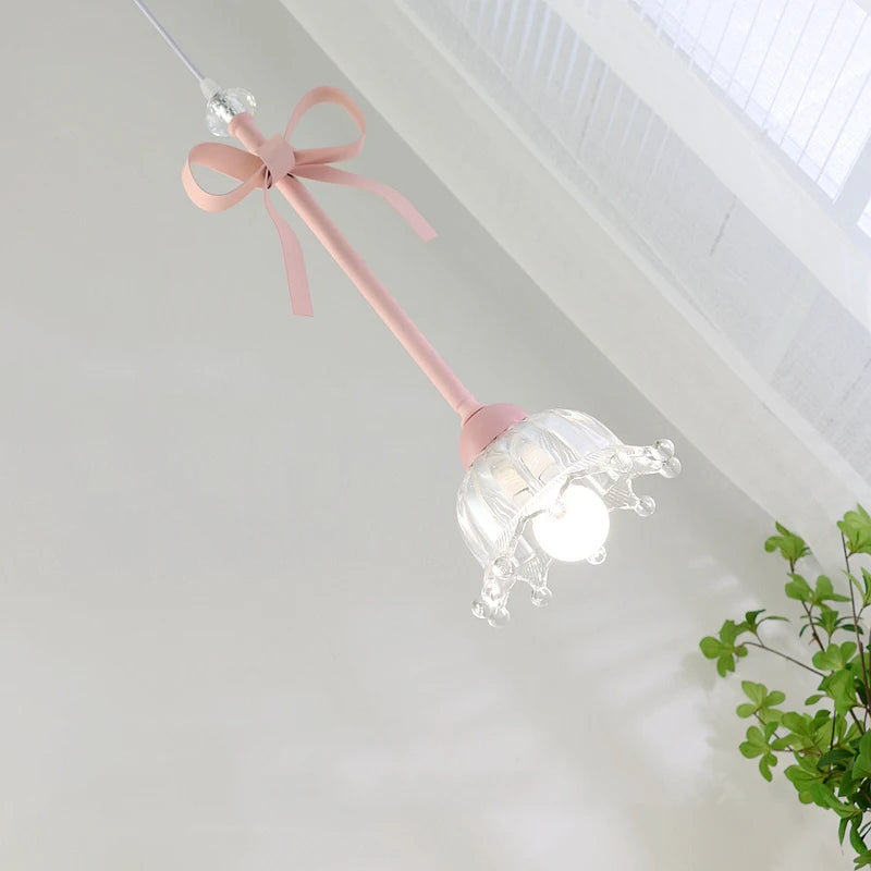 suspension décorative pour enfants en verre et céramique - vue 4 sur 10