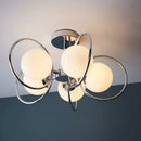 Moderner Glas-Kronleuchter für ein elegantes Design-Interieur
