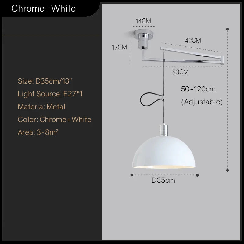 Nordischer LED-Kronleuchter im minimalistischen Design für Esstisch