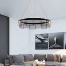 Moderne Glasspendelleuchte für elegantes und minimalistisches Licht