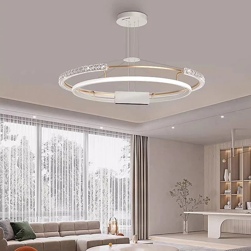 lustre moderne de luxe led pour éclairage intérieur - vue 4 sur 11
