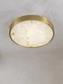 Design Deckenleuchte aus spanischem Marmor mit LED, modern und luxuriös
