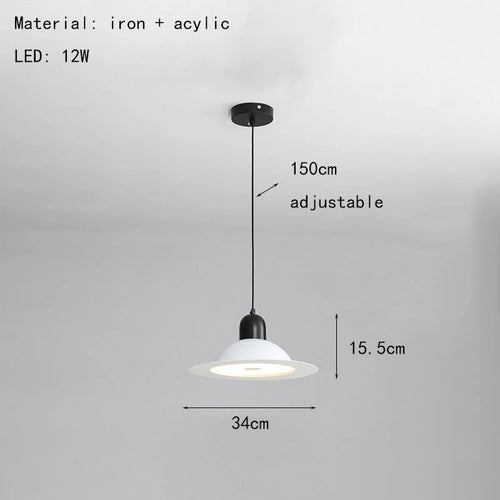 LED-Pendelleuchte Metall mit verstellbarer und anpassbarer Beleuchtung - vue 11 sur 17