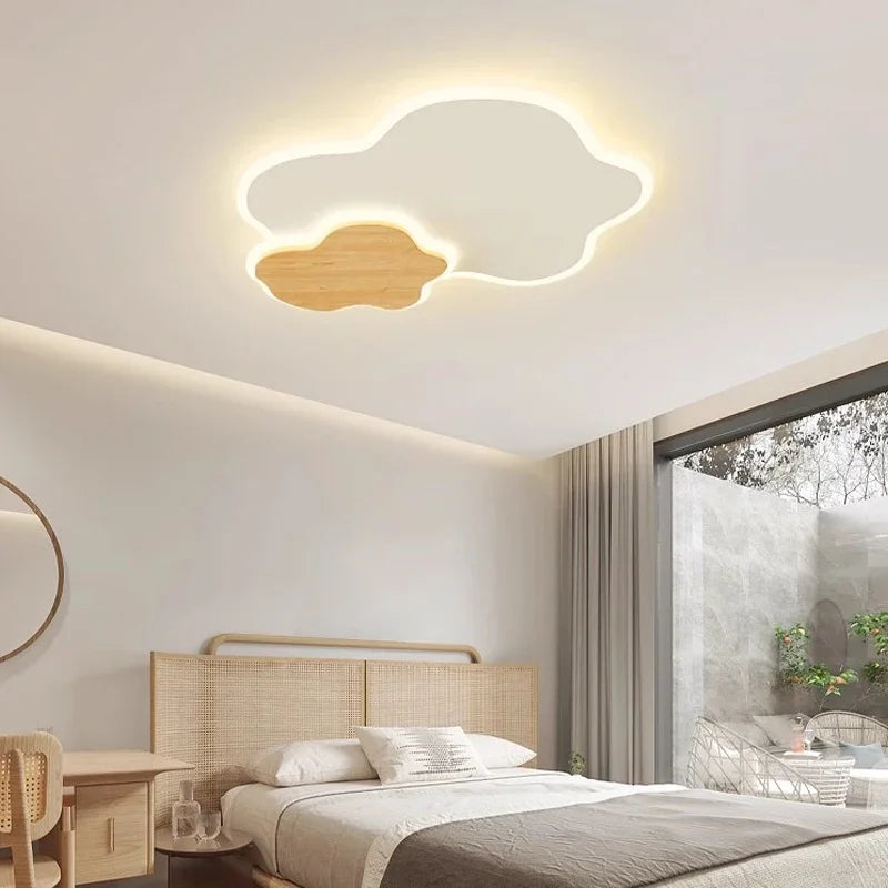 plafonnier moderne led en forme de nuage pour décoration intérieure - vue 3 sur 8