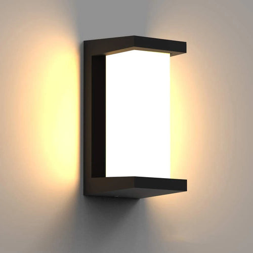 Applique murale LED lumière jardin applique IP65 extérieur étanche lampe luminaire maison décoration éclairage couloir allée lumière au25