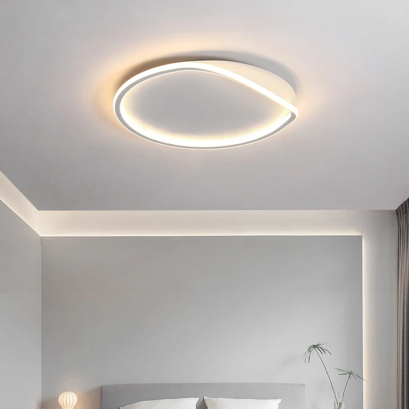 OUQI LED-Deckenleuchte modern minimalistisch nordisch kreativ - vue 4 sur 10
