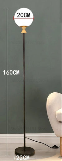 lampe de sol led nordique design créatif pour intérieur