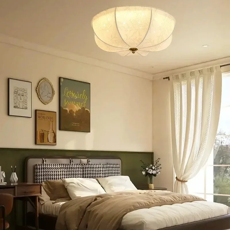 plafonnier romantique à led pour ambiance chaleureuse et apaisante - vue 5 sur 8