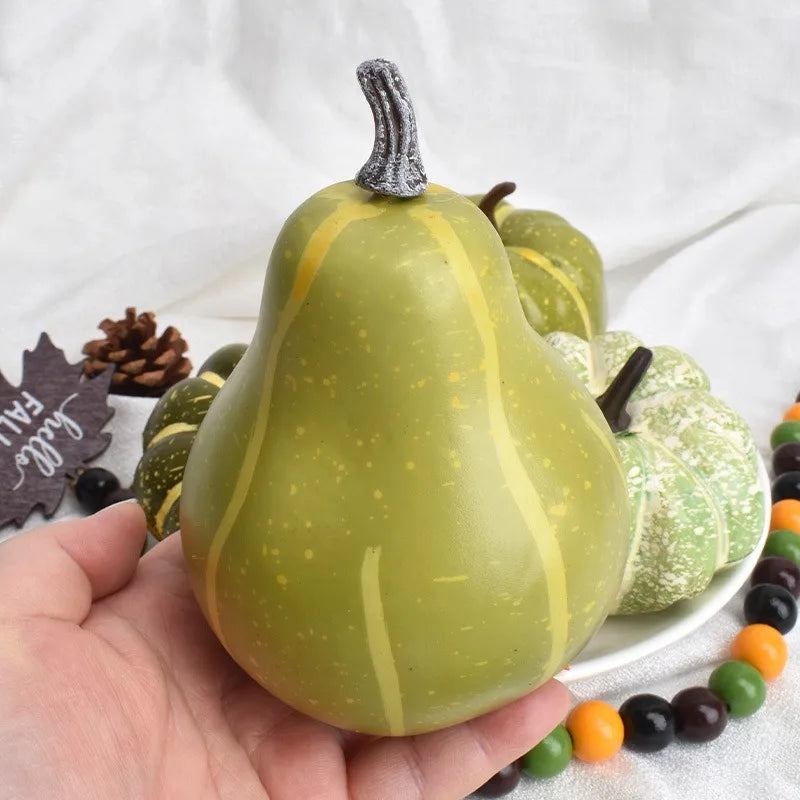 citrouilles décoratives en mousse pour Halloween et automne - vue 4 sur 22