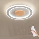 LED-Deckenleuchte aus Massivholz im modernen nordischen Design