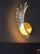 applique murale led design moderne ailée pour hôtel villa