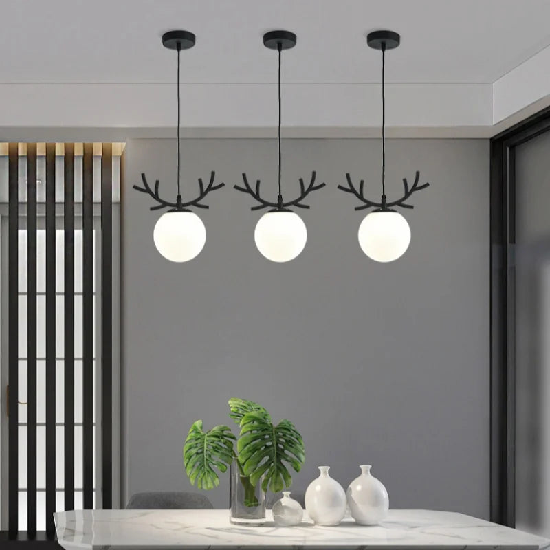 plafonnier led nordique design moderne pour intérieur - vue 4 sur 9