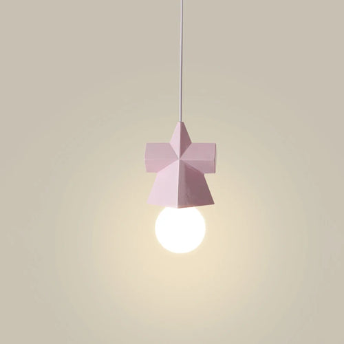 suspension romantique design géométrique pour enfants