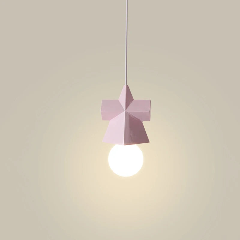 suspension romantique design géométrique pour enfants - vue 6 sur 12
