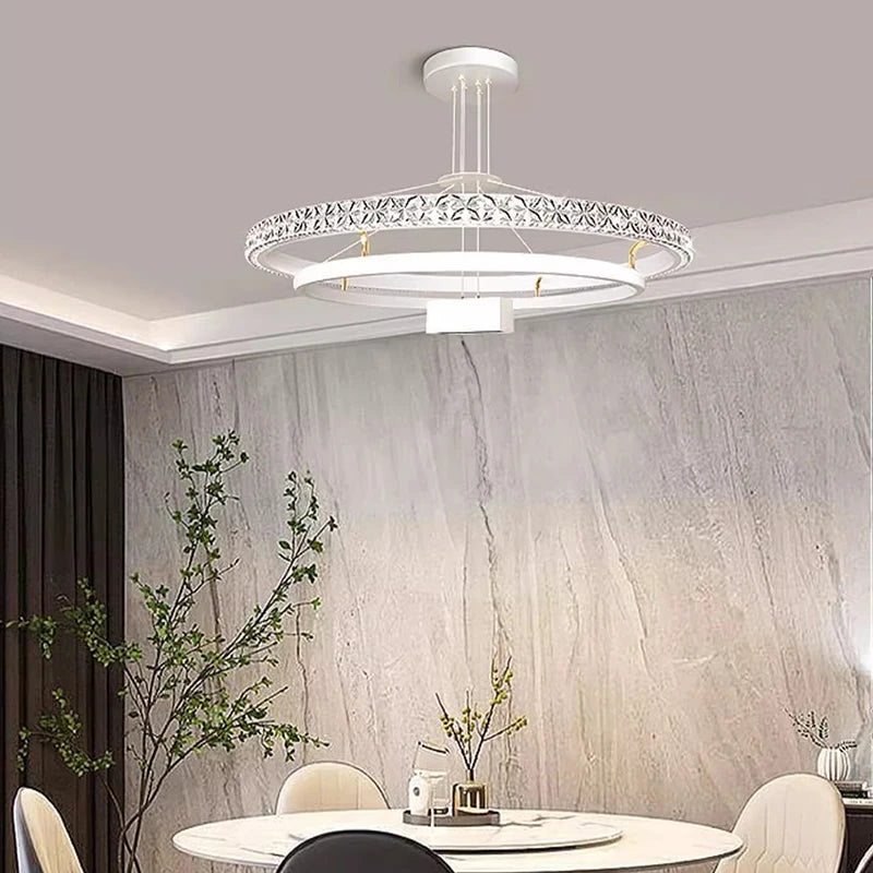 lustre moderne de luxe led pour éclairage intérieur - vue 5 sur 11