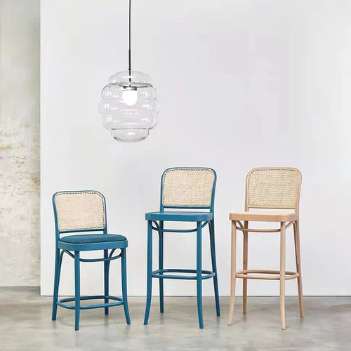 lampe suspendue en verre transparent réglable pour restaurant ou bar