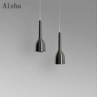 Moderne nordische Pendelleuchte aus Nickel, blendfrei für elegantes Interieur