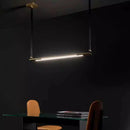 Minimalistischer Kronleuchter im industriellen Stil für moderne Einrichtung
