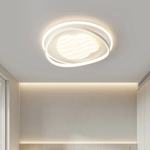 LED-Deckenleuchte im modernen nordischen Design, dekorative Leuchte, schlicht - vue 4 sur 11
