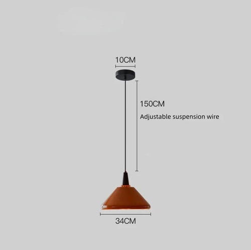 lustre macarone led design moderne pour intérieur élégant