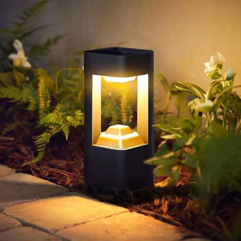 lampe de pelouse à led pour jardin et éclairage extérieur - vue 3 sur 10