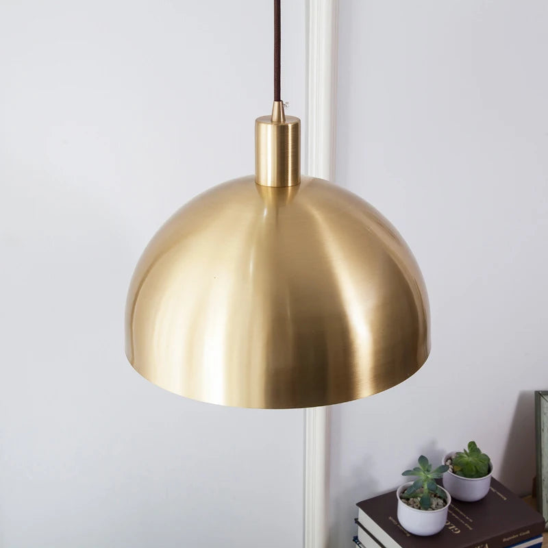 suspension en laiton nordique pour décoration intérieure moderne - vue 6 sur 6