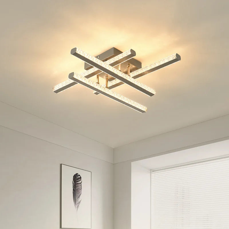 SANDYHA nordique LED plafond lampes suspendues géométrie pour chambre cuisine étude salon intérieur décoration de la maison suspension - vue 4 sur 10