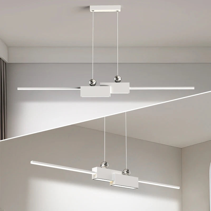 qiyimei lampes suspendues led modernes pour éclairage intérieur - vue 3 sur 11