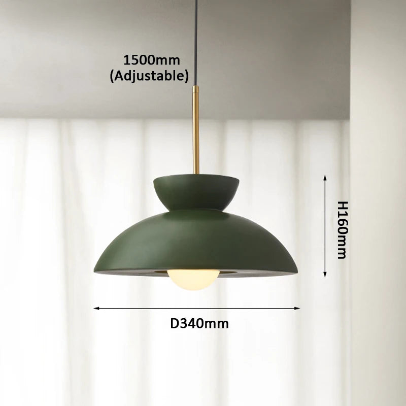 Nordische Pendelleuchte Design Wabi Sabi für moderne Dekoration