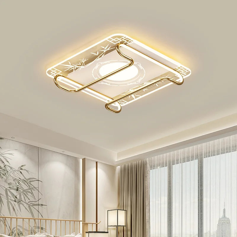 Plafonnier nordique Art LED pour salon salle à manger chambre allée Hall décoration de la maison luminaire intérieur - vue 7 sur 21