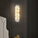 applique murale led en cristal moderne avec ampoule g4