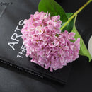 New Silk Simulation Hydrangea Flower European Style Home Decoration,Wedding Floor Arrangement Large Hydrangea Flower