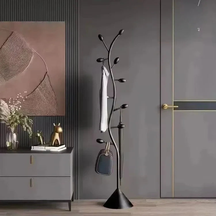 etagère moderne pour vêtements au style industriel élégant - vue 10 sur 10