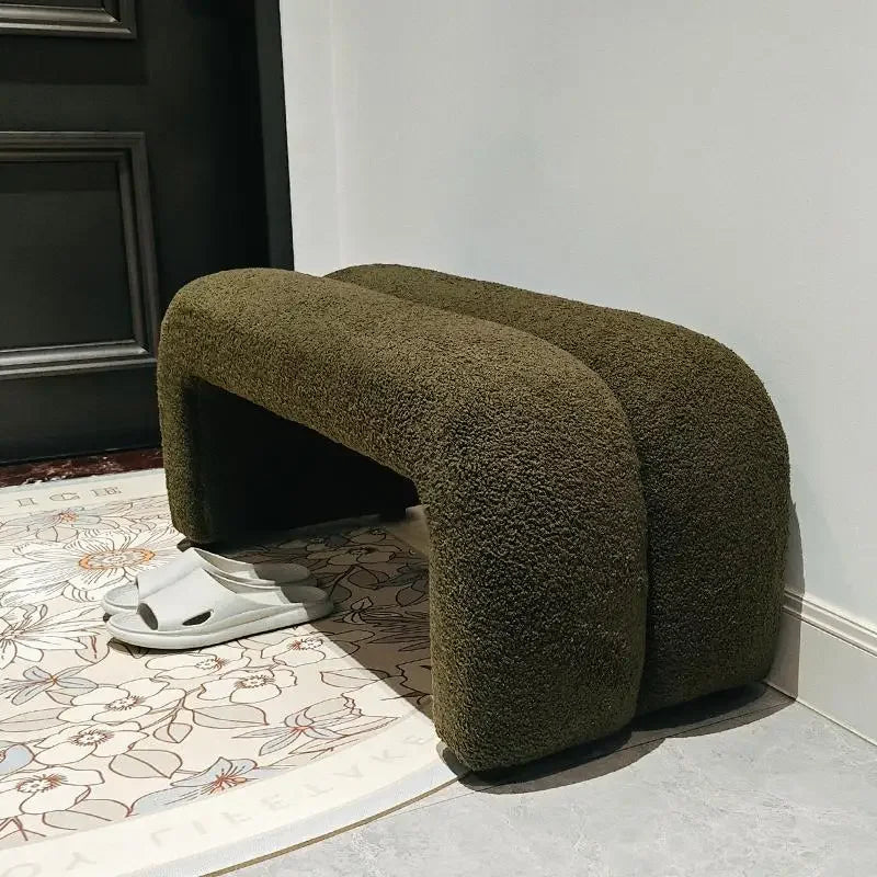 banc en laine d'agneau pour intérieur et extérieur - vue 5 sur 10