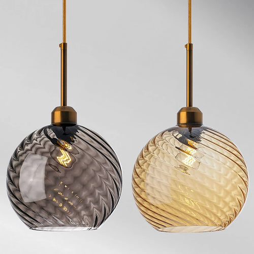 lustre en verre moderne pour bar restaurant hôtel villa