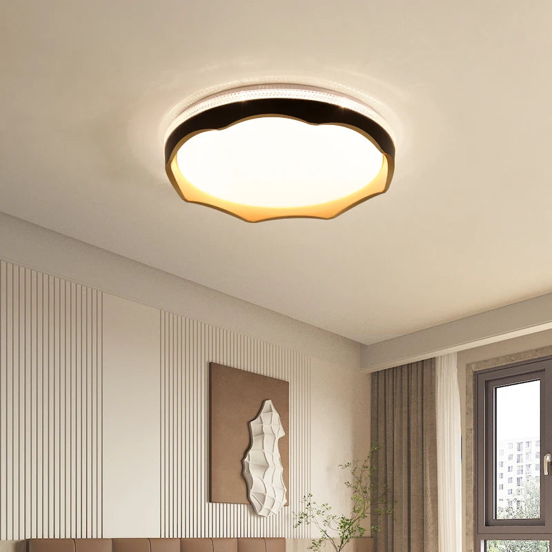 plafonnier simple en forme de vague pour décoration intérieure - vue 4 sur 10