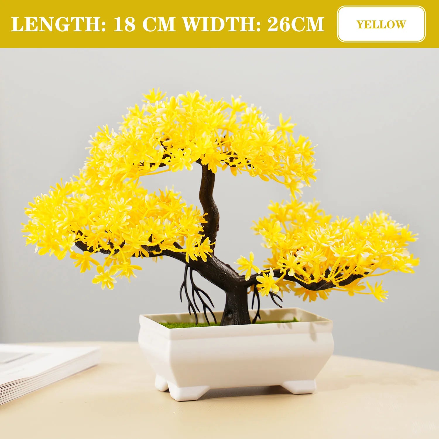 plantes artificielles bonsaï petit arbre décoration intérieure et extérieure - vue 29 sur 32