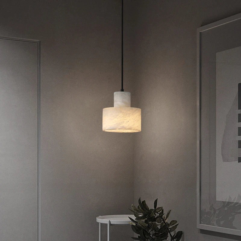 suspension moderne en marbre naturel pour décoration intérieure - vue 3 sur 7