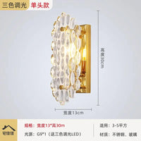 lustre moderne à led en cristal pour décoration nordique