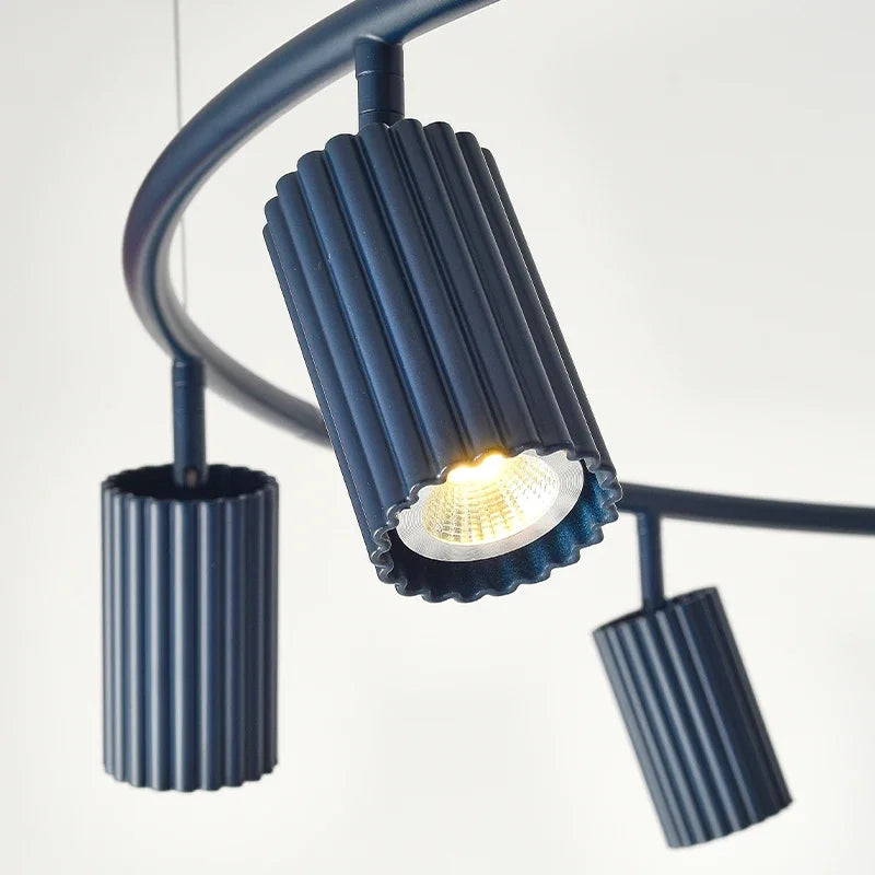 lustre nordique moderne suspendu direction réglable pour éclairage intérieur - vue 7 sur 10