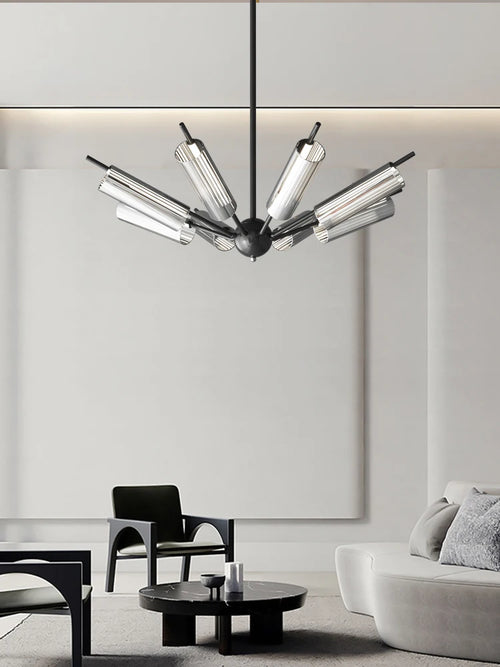 suspension minimaliste en cuivre pour décoration moderne