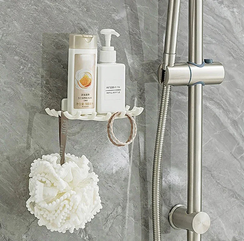 étagère murale de drainage pour savon sans perforation haut de gamme