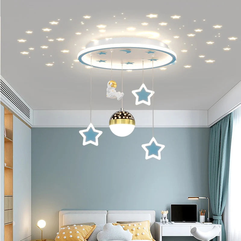 LED-Deckenleuchte in Sternform für das Kinderzimmer - vue 6 sur 9