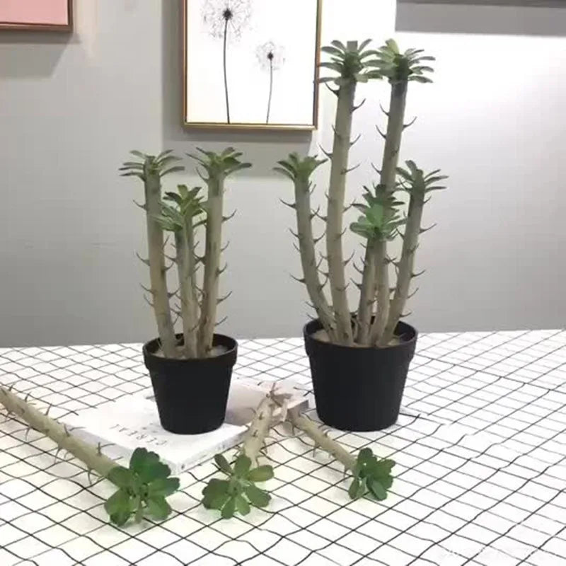 grande plante artificielle en pot pour décoration intérieure et extérieure - vue 3 sur 9