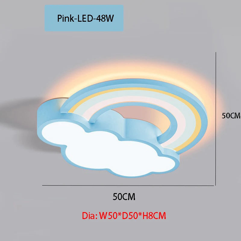 LED-Deckenleuchte Wolke modern für Kinderzimmer