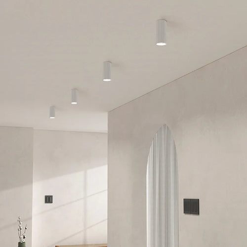 downlight nordique en résine simple pour décoration intérieure