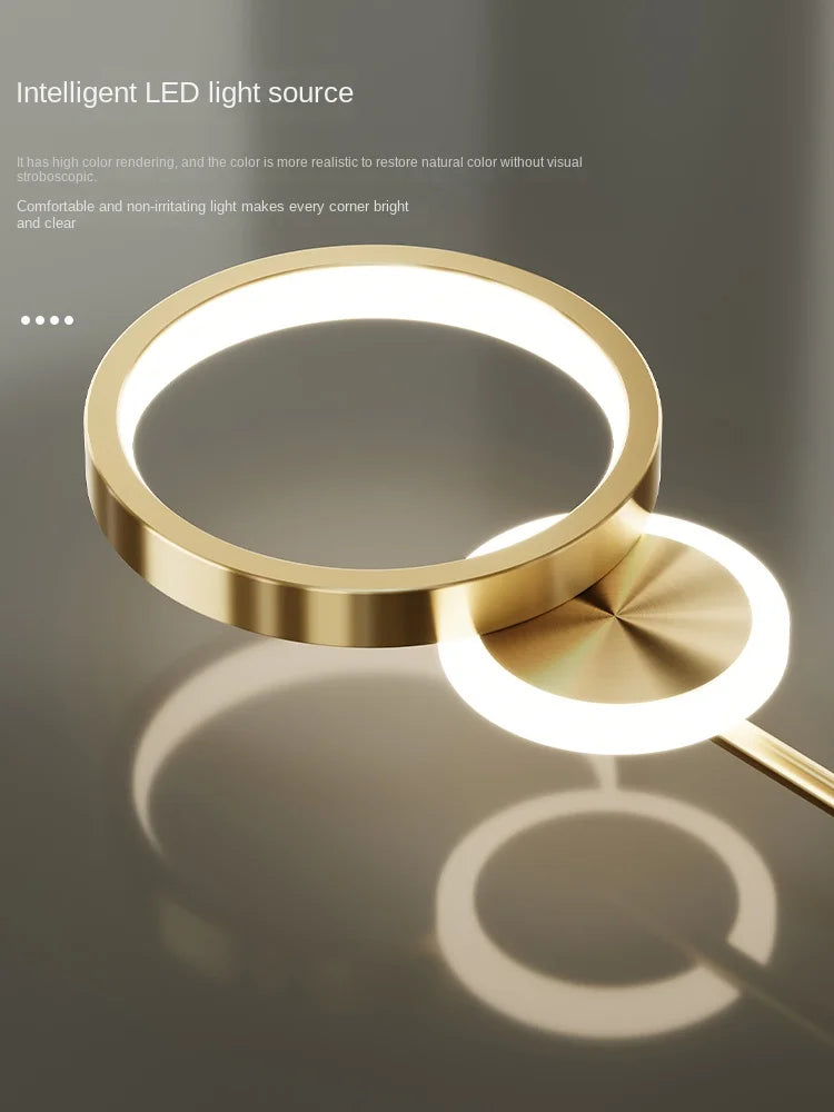Nordic minimalist living room background wall light, modern creative corridor hallway light, bedroom bedside decorative light - vue 3 sur 13
