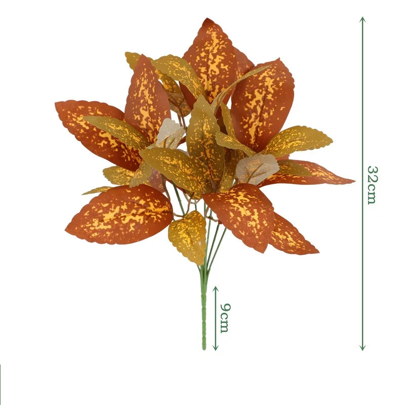 feuilles de bambou dieffenbago en soie pour décoration élégante - vue 29 sur 32