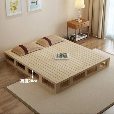 coussin en rotin pour lit et petit déjeuner style japonais - vue 11 sur 13