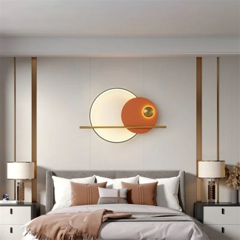 applique murale minimalistes nordiques de luxe créatives